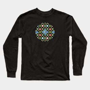 Millefiori Heraldic Lattice Long Sleeve T-Shirt